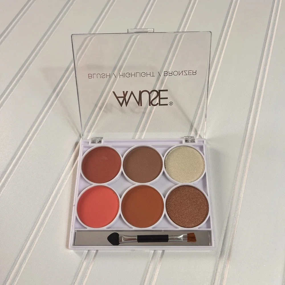 Bundle AMUSE Cosmetics Blush / Highlight / Brozer Palette +‎ Matte Pro Brow